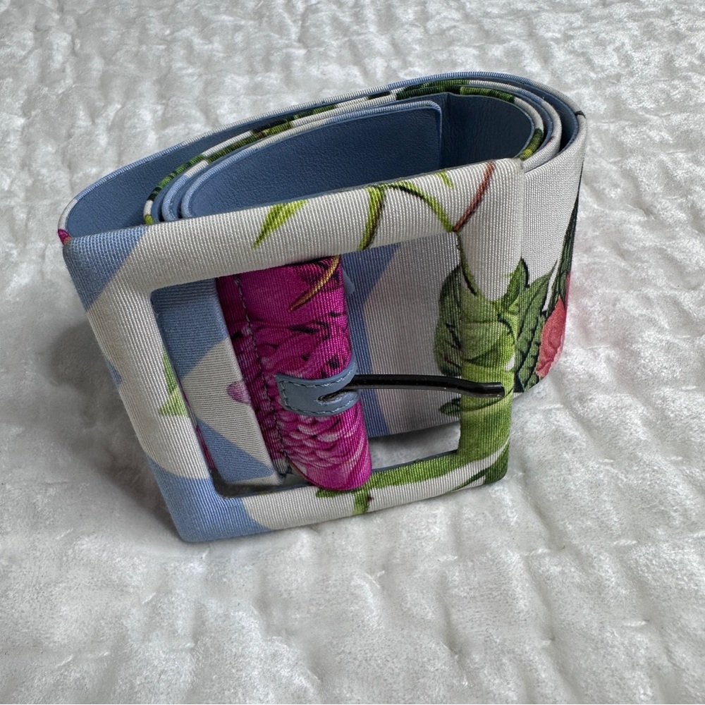 Carolina Herrera icon Floral Belt M
